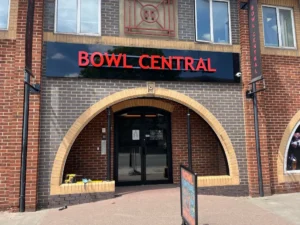 Bowl Central Reading Entrance