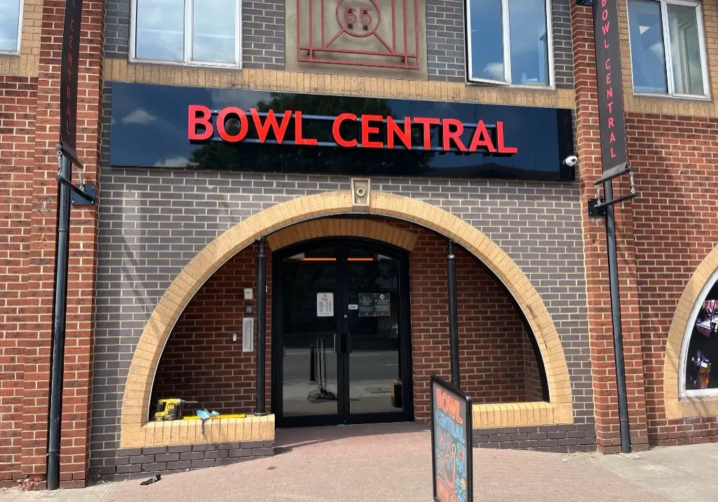 Bowl Central Reading Entrance